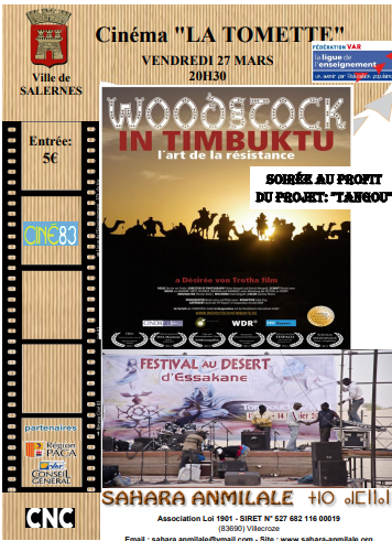 projection de Woodstock in Timbuktu