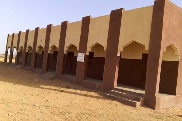 Octobre 2015 construction ecole Tangou